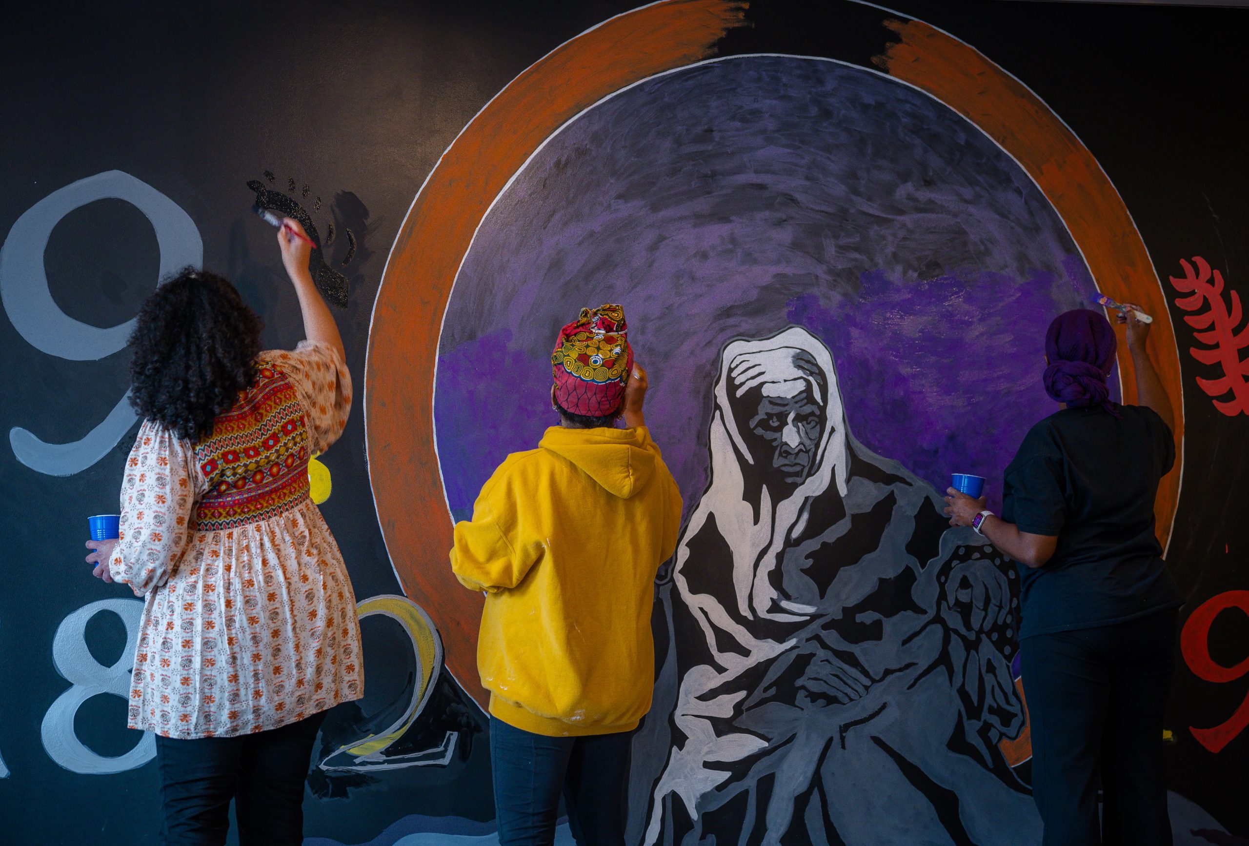 Creating the Harriet Tubman Mural