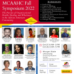 MCAAHC Symposium 2022 Flyer 9-21